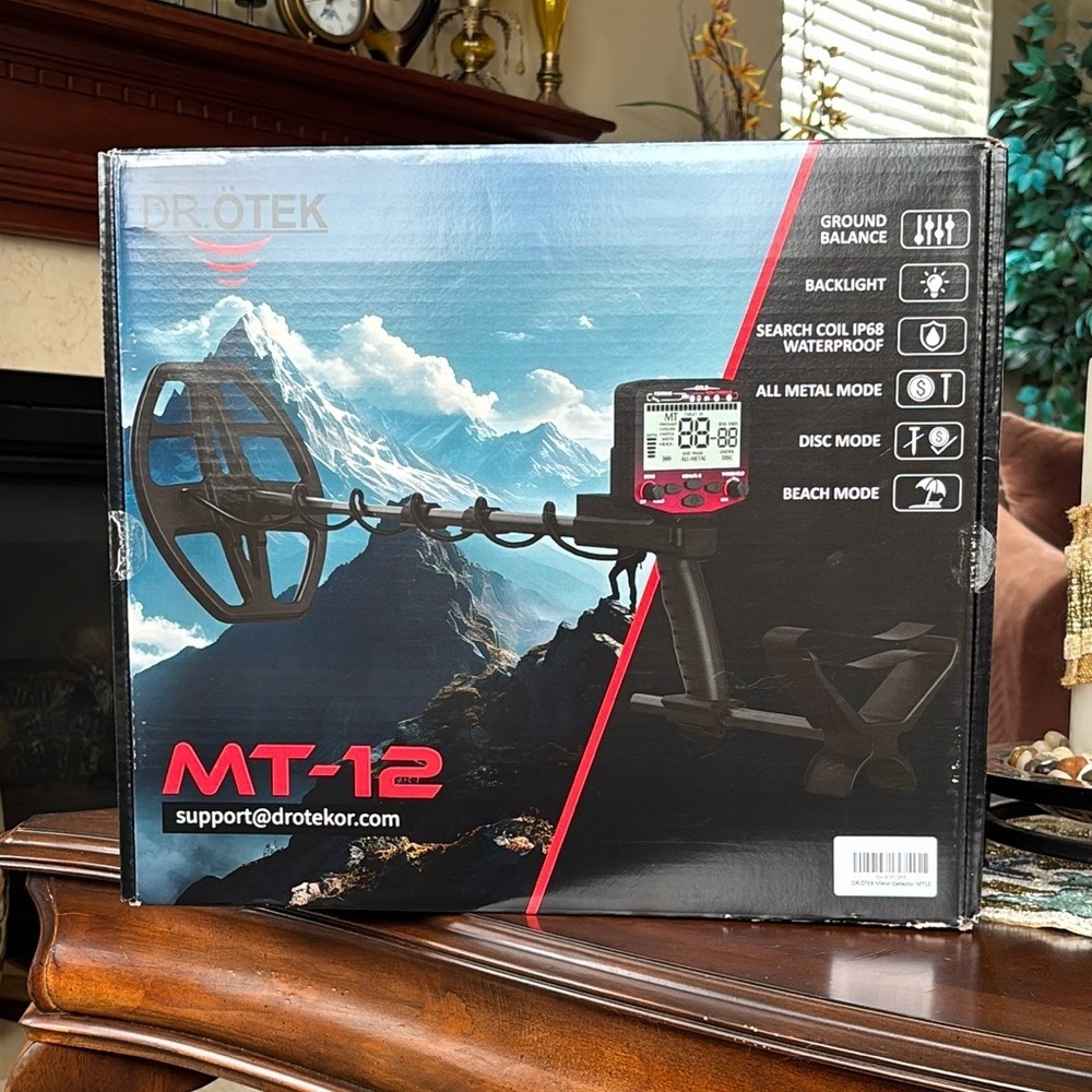 Brand New Metal Detector Kit Advanced Ground Balance Gold Finder Beach Hunting